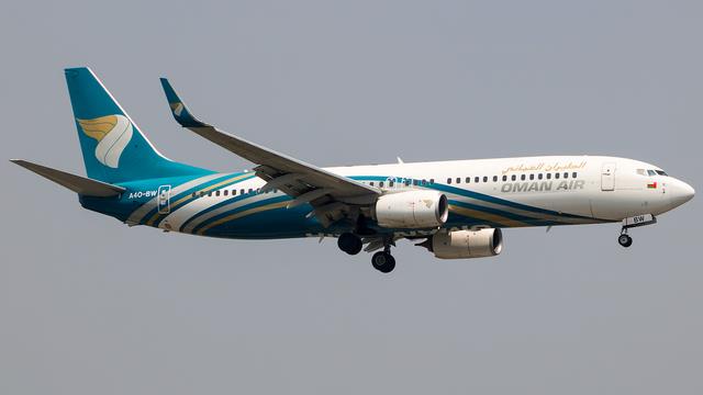 A4O-BW:Boeing 737-800:Oman Air